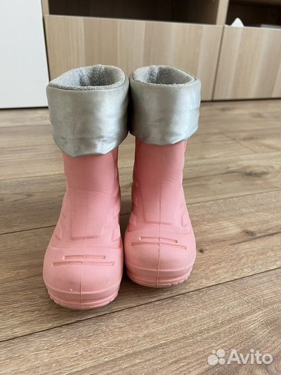 Резиновые сапоги для девочки 30