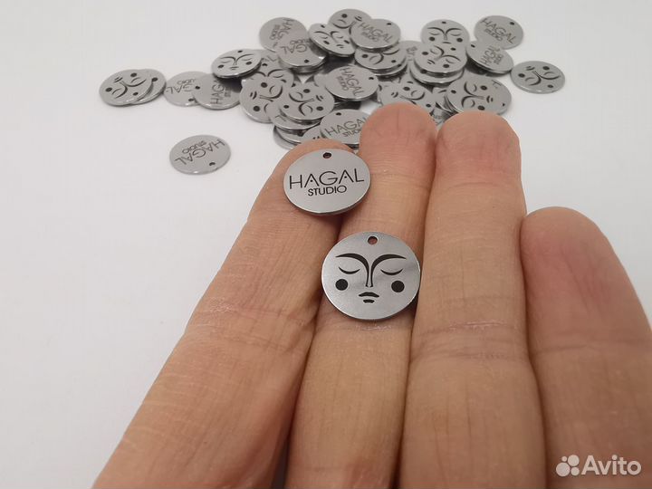 Бирки из металла. Брендирование