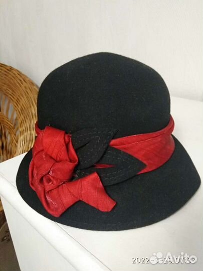 Шляпа фетровая женская