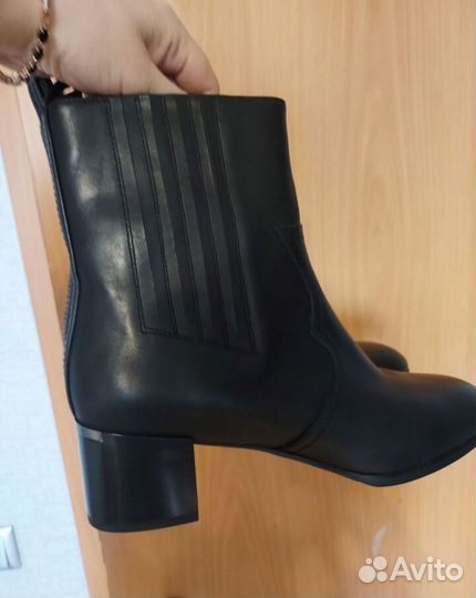 Полусапоги натуральная кожа Италия 41