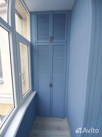 Обшивка и остекления балконов