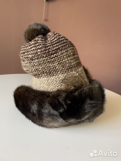 Шапка норковая