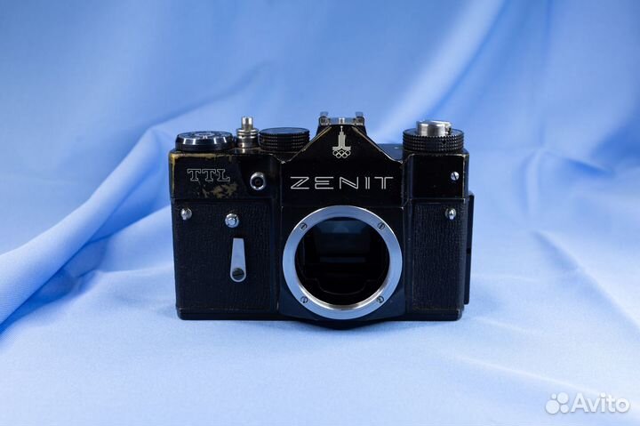 Зенит ттл, Олимпийский, нерабочий (шторки)