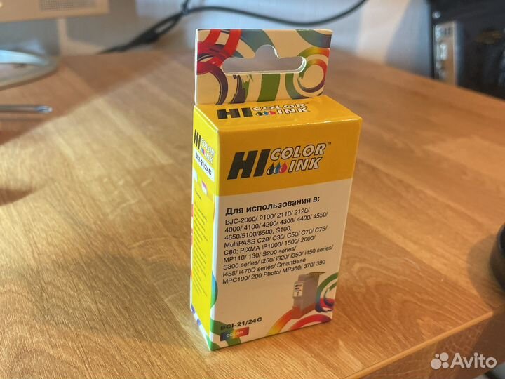 Картридж цветной HI Color Ink BCI-21/24C