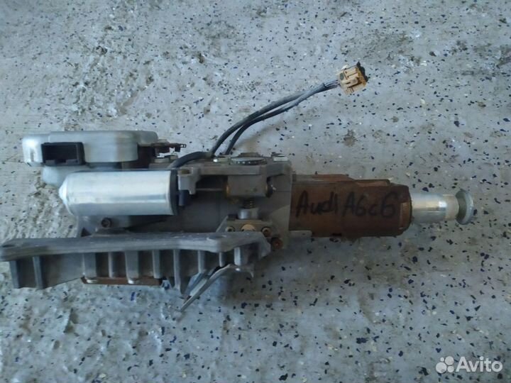 Колонка рулевая электро Audi A6 C6 2004-2011