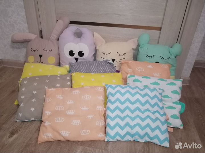 Подушки-бортики в кроватку