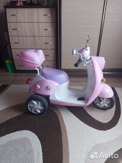 Детский мотоцикл на аккумуляторе бу