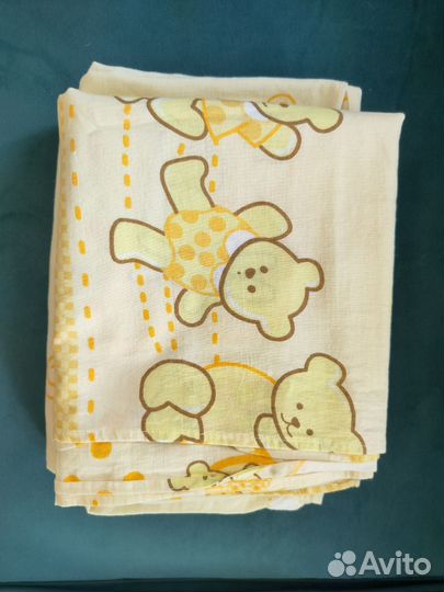 Пеленки, одеяло, комплект в детскую кроватку