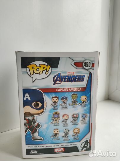 Фигурка funko pop marvel Капитан Америка