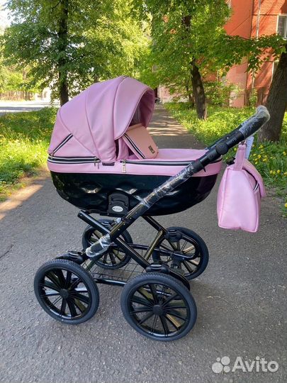 Коляска Adamex Chantal retro 2в1