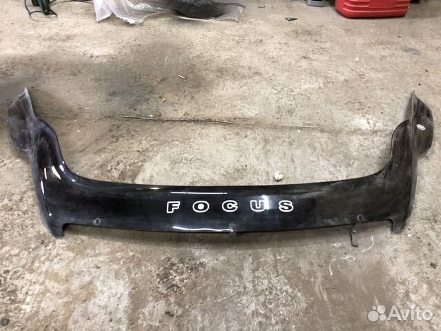 Дефлектор капота мухобойка ford focus 2