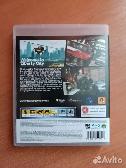 GTA 4 на ps3 (новый диск)