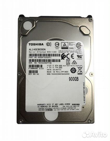 Жесткий диск Toshiba AL14SEB090N 900Gb