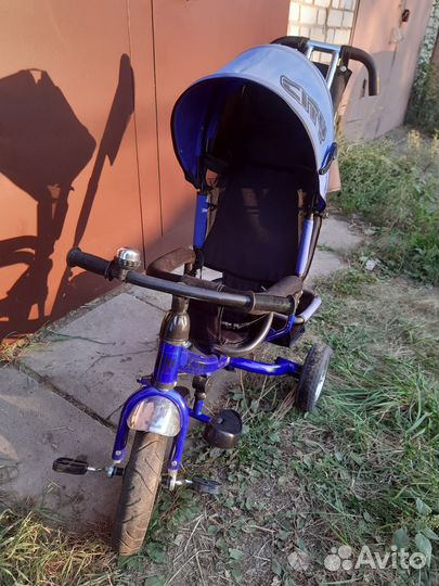 Детский велосипед с ручкой бу