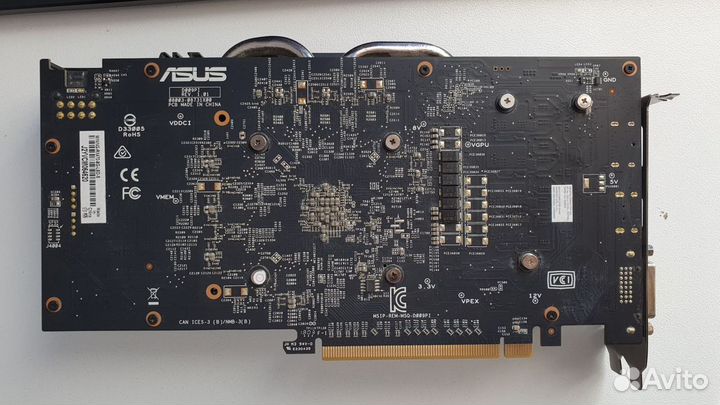 Видеокарта rx 570 8gb Asus