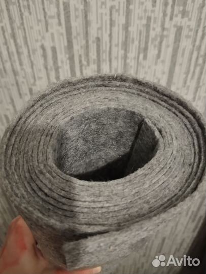 Фетр в рулоне 3 м, твердый 2 мм, шир. 100 см