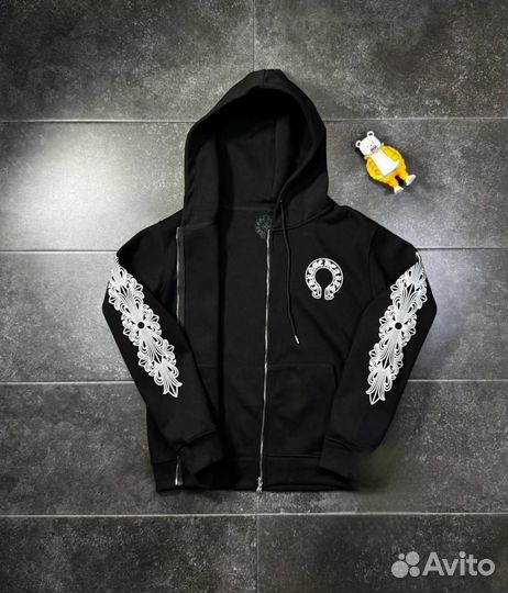 Зипка худи chrome hearts