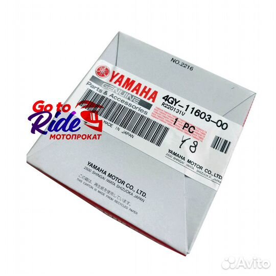 Поршневые кольца TT-R250 TT250R STD