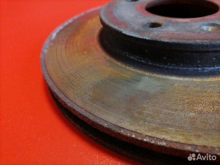 Тормозной диск передний Hyundai Solaris RB G4FC