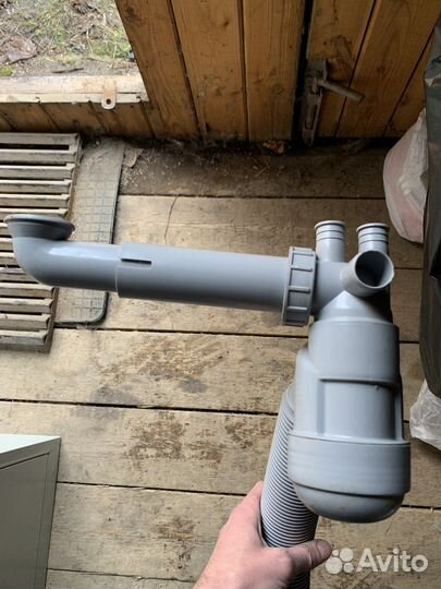 Сифон prevex для кухонной мойки