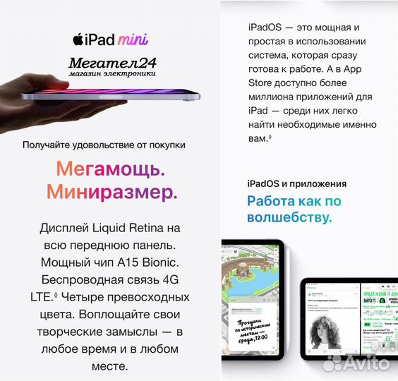 iPad mini (2021) 256GB Wi-Fi + Cellular Gray