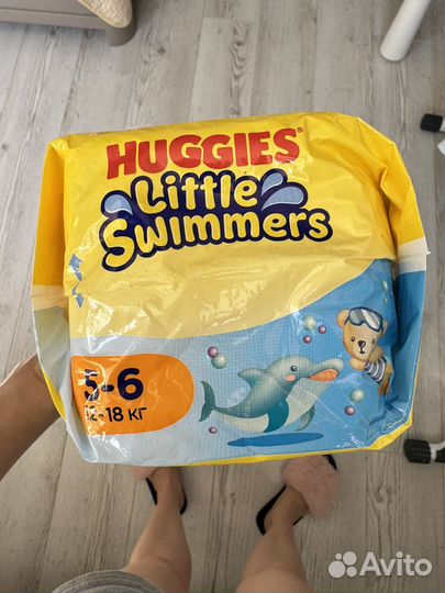 Подгузники для плавания новые (12-18 кг)