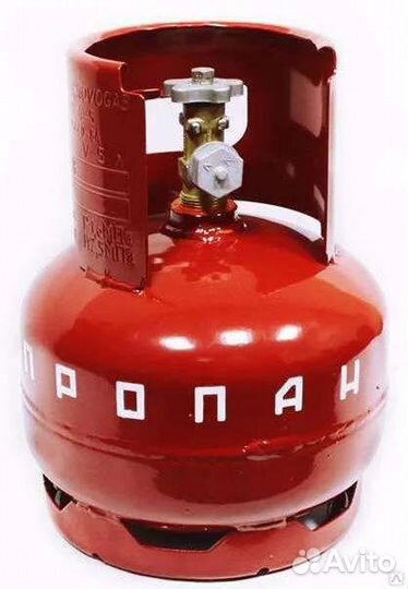 Прокат газового баллона с горелкой