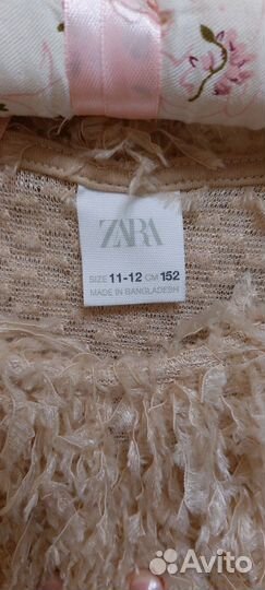 Кофточка zara р 152