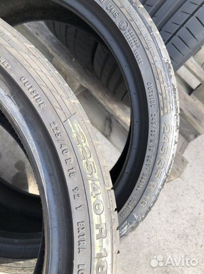Continental ContiSportContact 5 225/40 R18 и 245/35 R18 92Y