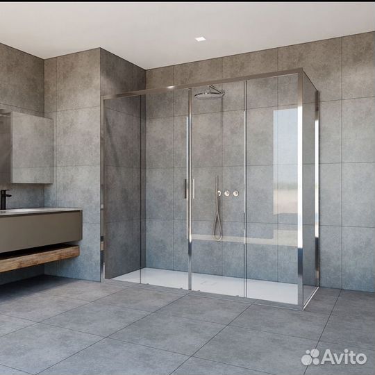 Душевой уголок Garda VSR-1G21020CL, 2000*1000