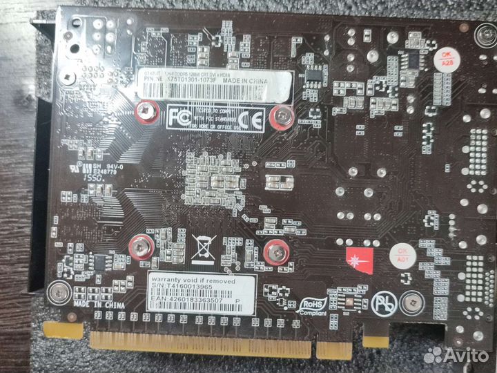 Видеокарта gtx 750ti 2gb