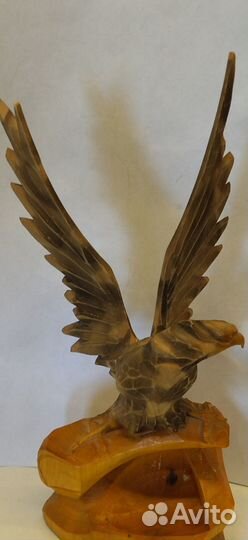 Статуэтка орёл. 26см. дерево СССР