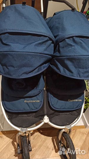 Коляска для двойни bumbleride indie twin