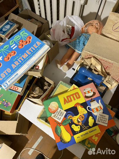 Детские игрушки советских времен