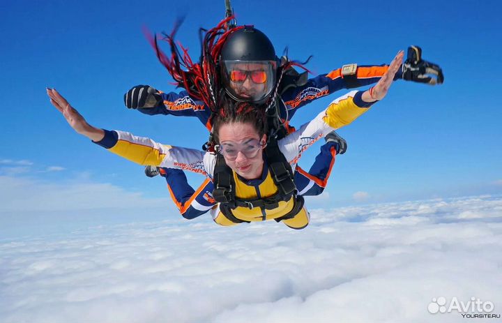 Сертификат на прыжок с парашютом в тандеме