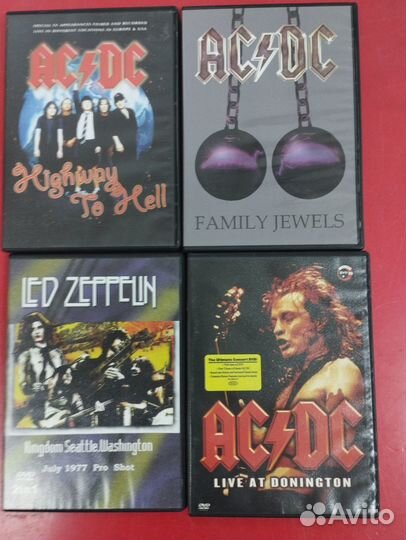 AC DC LED zeppelin музыка на DVD