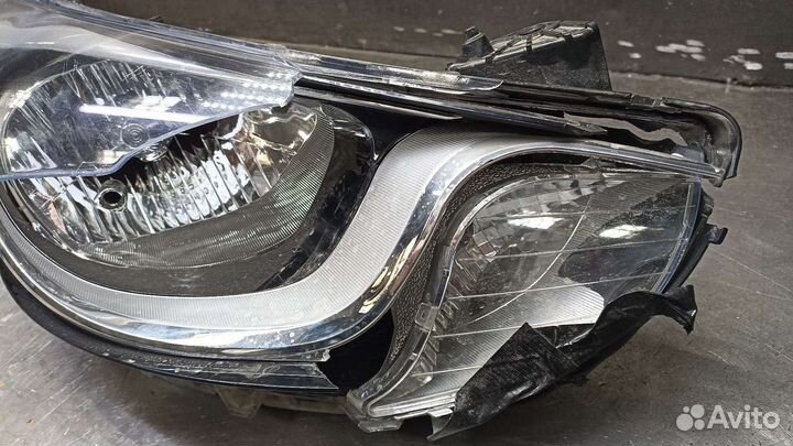 Hyundai solaris фара перед прав под восстановление