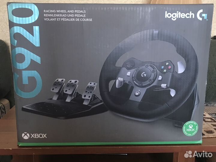Руль logitec G920