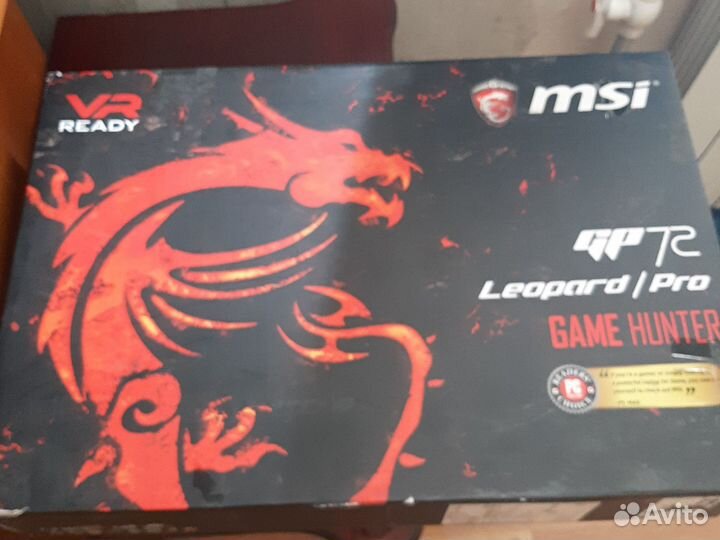 Ноутбук msi