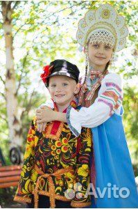 Косоворотка хохлома для мальчика