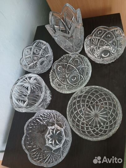 Хрусталь и стекло