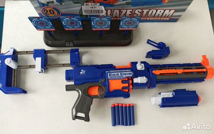 Автомат Blaze Storm + электронная мишень