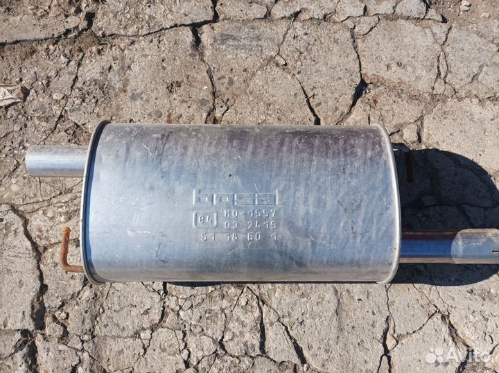 Глушитель volkswagen transporter /multivan