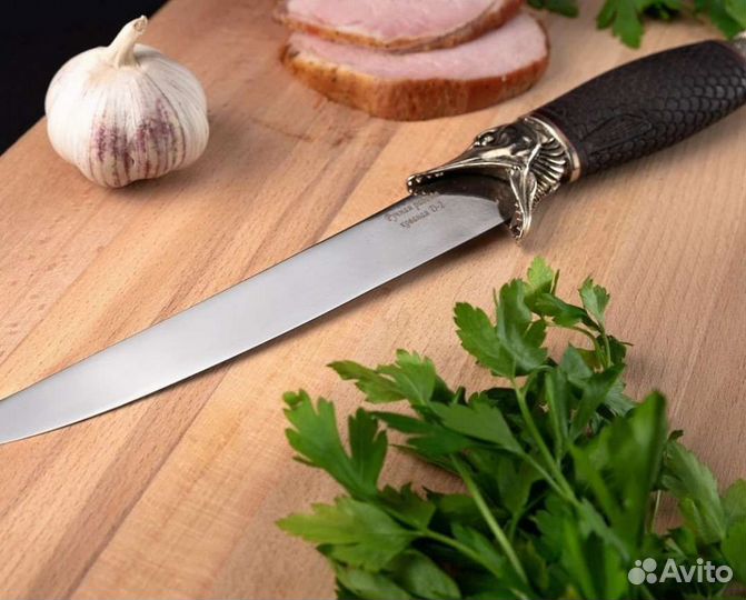 Нож филейный D2
