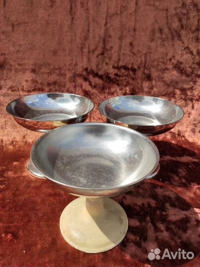 Вазочки под мороженое мороженицы СССР