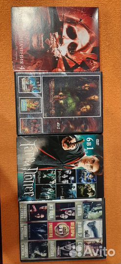 Лицензионные диски с DVD фильмами