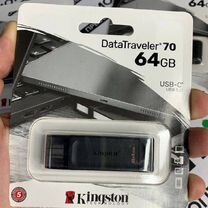 USB-C флеш-накопитель Kingston DataTraveler 70 64г