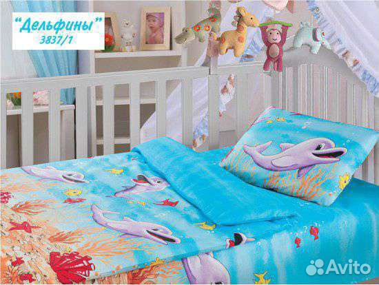 Детское постельное белье в детскую кроватку