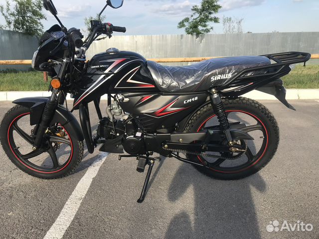 Мопед новый Alpha Sirius Sport 50(125) Disk Brake