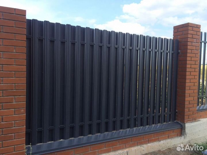 Забор под ключ